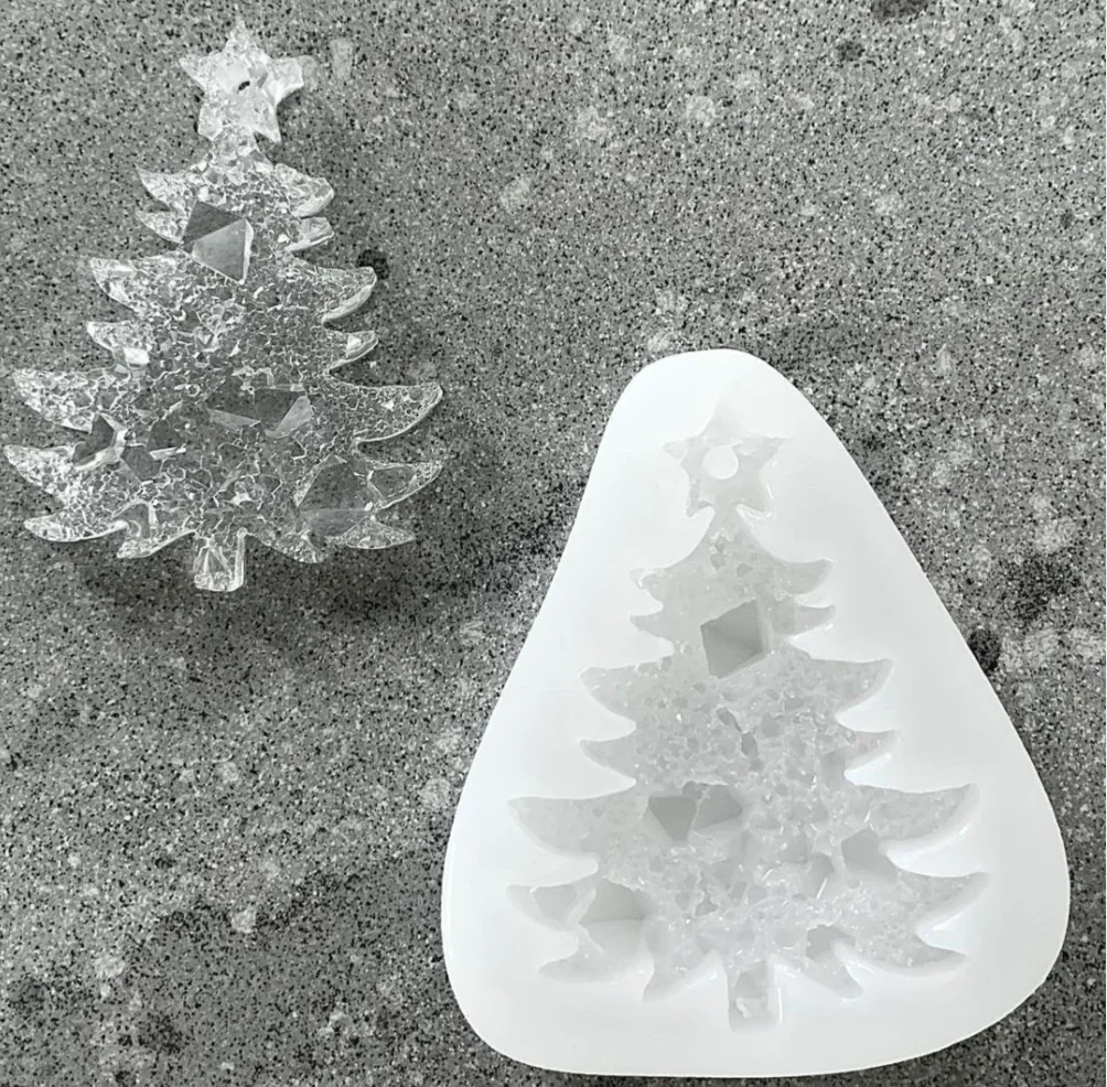 Silicone mold — Crystal Christmas tree 🎄✨ 2